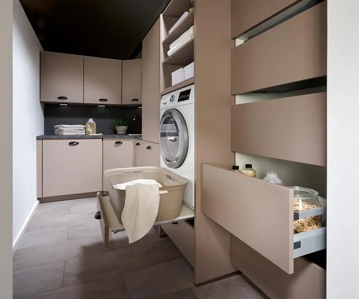 Buanderie aménagée sur-mesure fonctionnelle